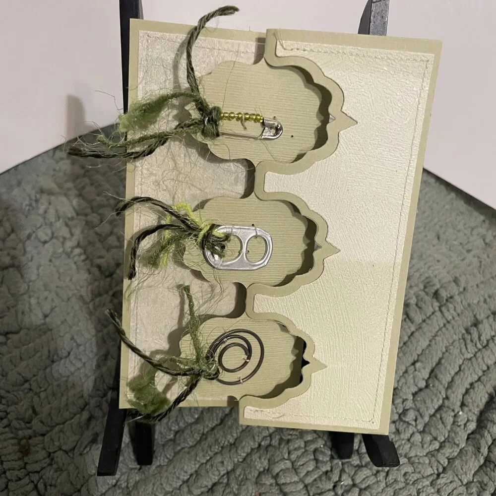 Handcrafted Blank Card 4.25